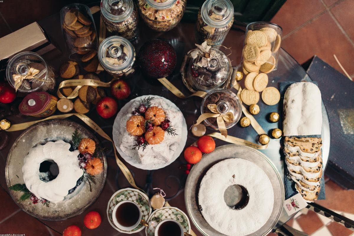 Beautiful dessert table spread for a celebration