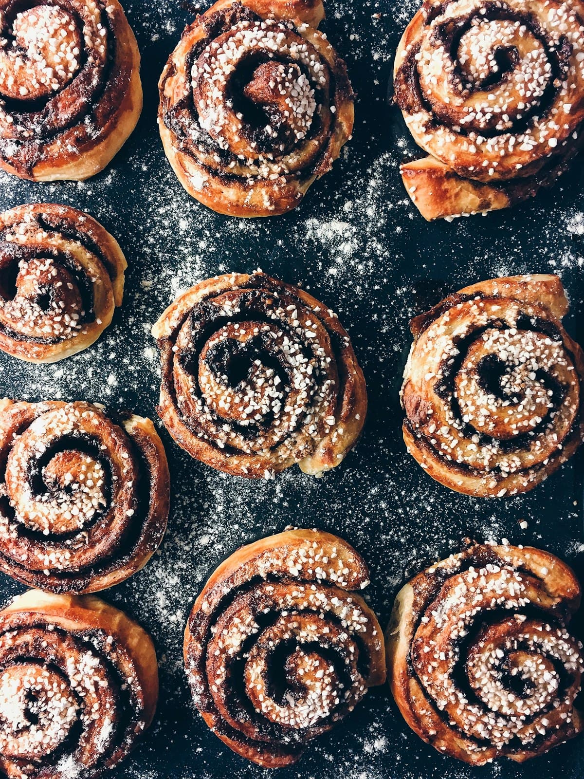 Rich artisan pastry dessert